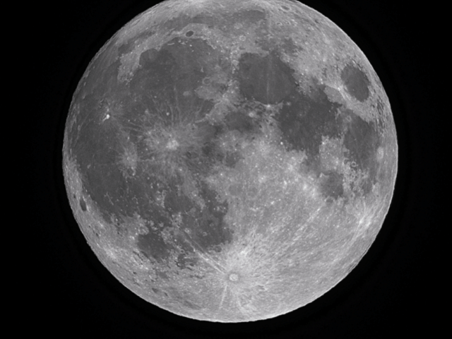 pleine lune cratère de Copernic cratère de Clavius