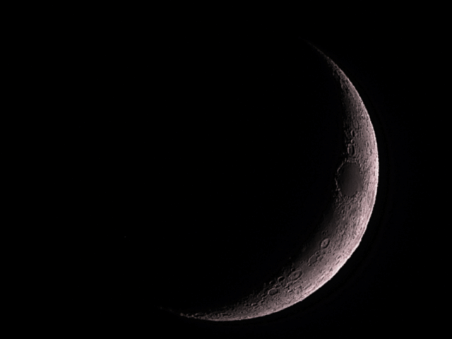premier croissant de lune