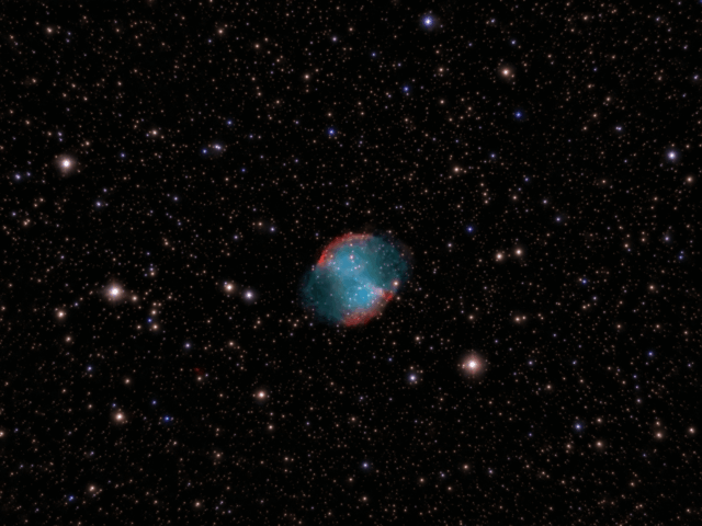 Nébuleuse planétaire de l'Haltère M27