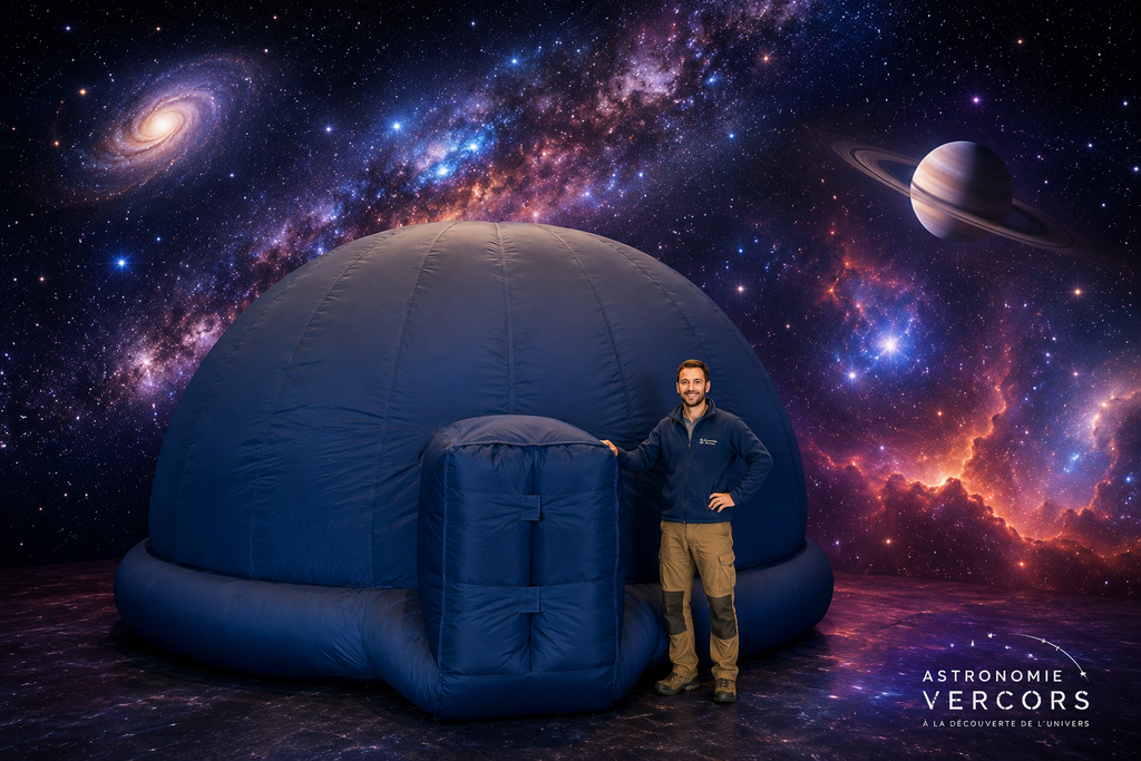 planétarium gonflable, outil pédagogique immersif pour une découverte approfondie de l'astronomie
